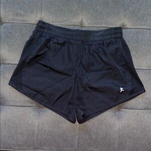 Girl's Black Athletic Shorts